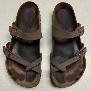 Birkenstock Mayari Brown Sandals-Size 40 (9-9.5)